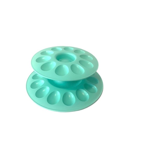 Tupperware Kitchen Tupperware 2 Tier Stacking Deviled Egg Display